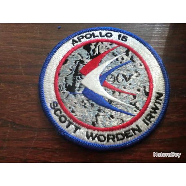 eccusson  patch kennedy space nasa center florida apollo 15