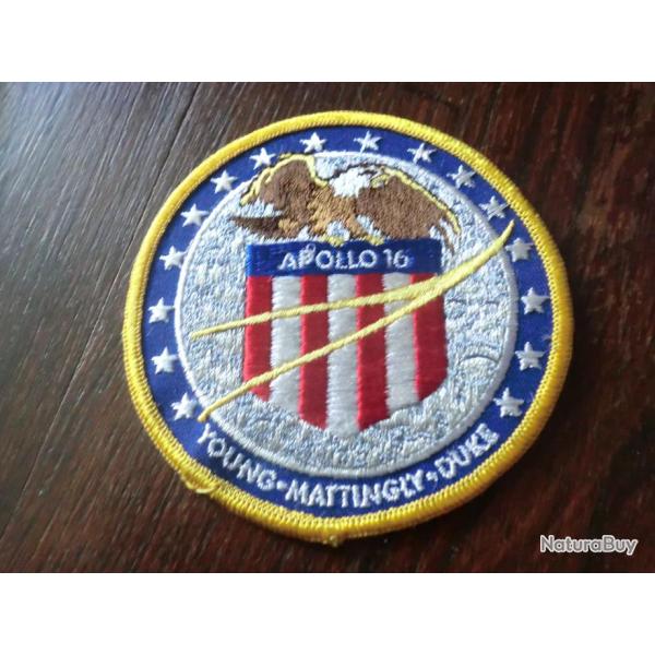 eccusson  patch kennedy space nasa center florida apollo 16