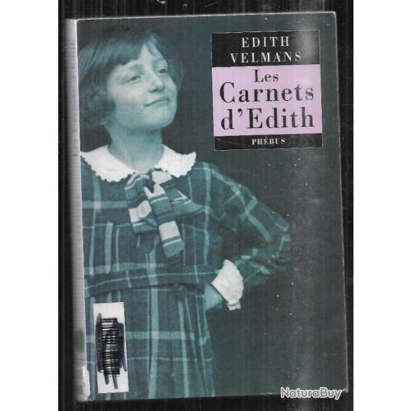les carnets d'�dith d'�dith velmans occupation en hollande , juive de la haye