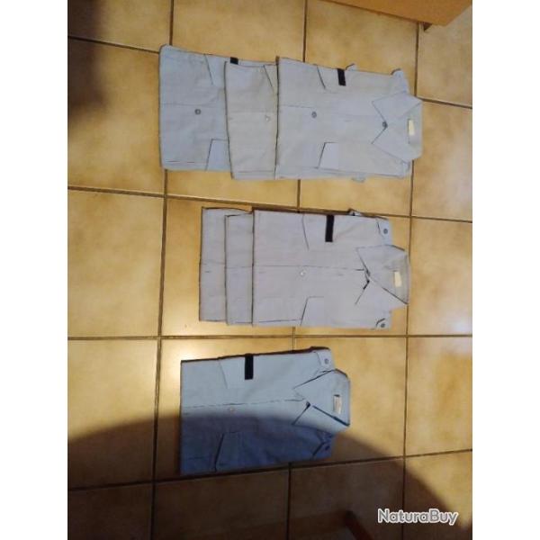 Chemise et chemisette gendarmerie