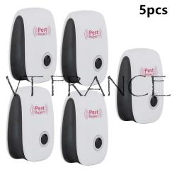 Prise Ultrasons Anti Moustique Insecte Araignee Rat-5pcs 20260729082519
