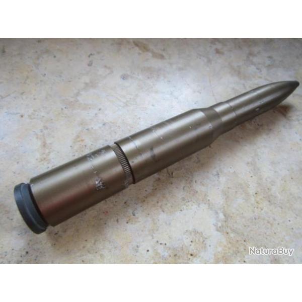 fausse cartouche munition aluminium  anodis� instruction manipulation pub  actuelle2