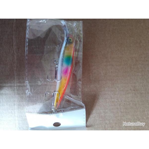 Leurre rigide pour tout type de carnassiers.