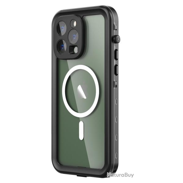 RedPepper Coque Waterproof Anti Choc pour iPhone, Couleur: Au Choix, Smartphone: iPhone 13 Pro Max