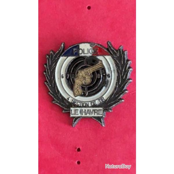 pin's club de tir  de la police du Havre 4 -�me section