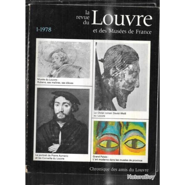 la revue du louvre et des mus�es de france 1976, 1977, 1978 soit 3 exemplaires
