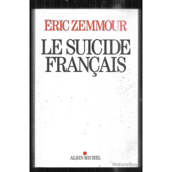 le suicide franais par ric zemmour grand format