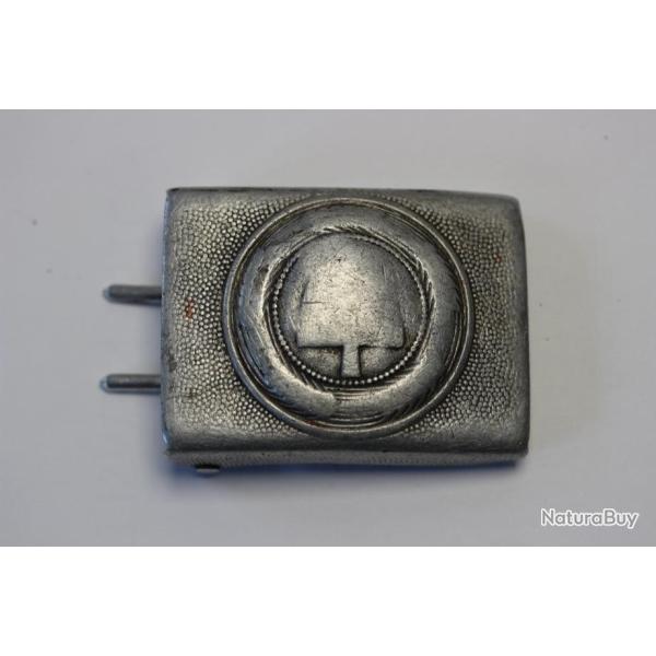 BOUCLE DE CEINTURON  DU GENIE  DENAZIFI�  EN ALU  W W 2