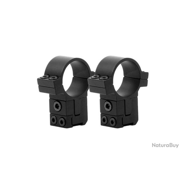 Colliers de montage No Limit 1pouce FX Airguns Colliers No limit 1" rail 11mm - FX Aiguns