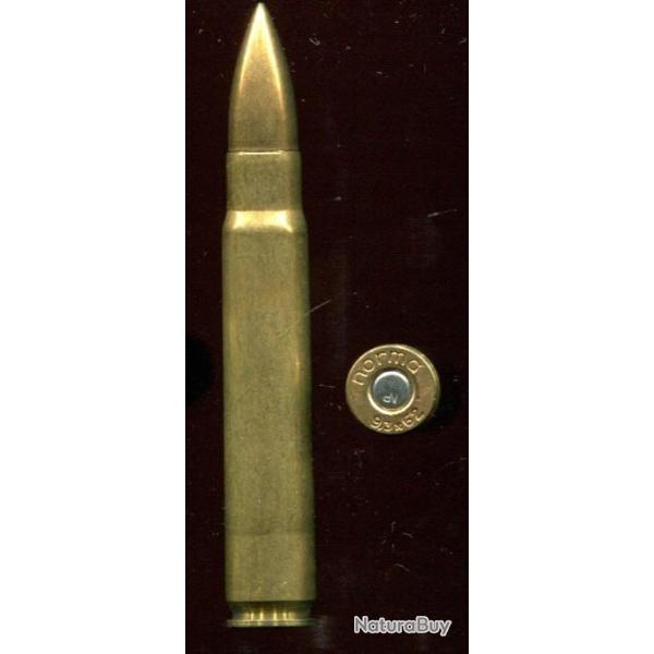 9.3 x 62 - balle cuivre pointue - norma
