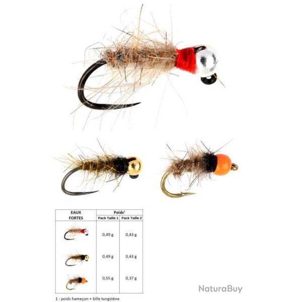 BLISTER NYMPHE DELACOSTE EAUX FORTES PAR 3 Taille 1