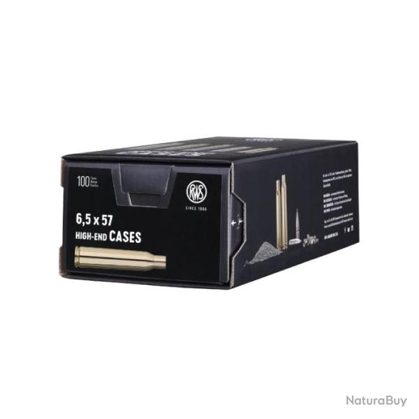 Douilles RWS - 6.5x57 / 100 / Par 1