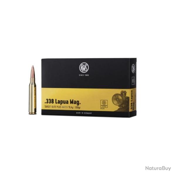 Balles RWS Target Elite - Cal. 338 Lapua Mag - 300 gr / 19.4 g