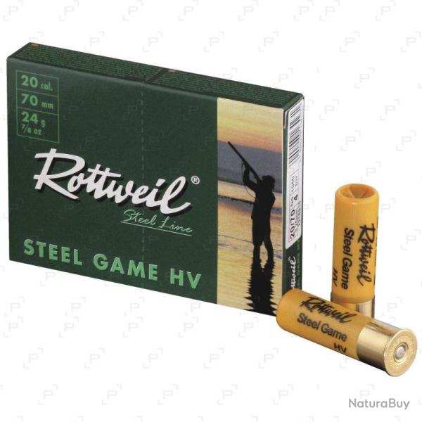Cartouches Rottweil Steel Game HV Cal.12 70 32 g
