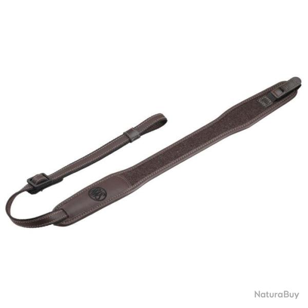 Bretelle pour carabine RWS avec attaches rapides cuir loden Marron - Marron