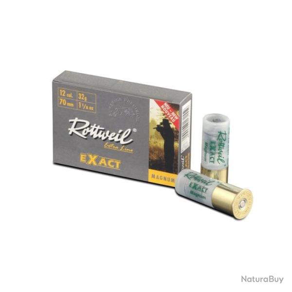 Cartouches Rottweil Exact Cal. 12/70 Magnum 32 g / Par 1 - 32 g / Par 1