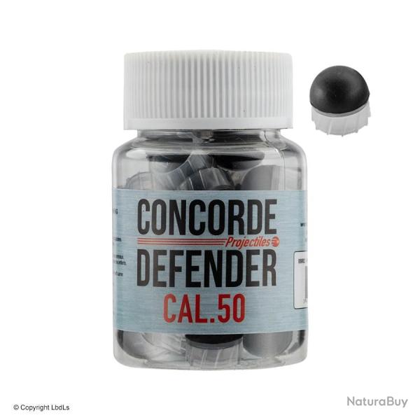 Pot de 50 munitions caoutchouc ailettes pour T4E cal. 50