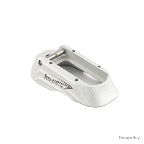 Magwell en aluminium pour poignes Vibram pour 1911 - Gris - TONI SYSTEM