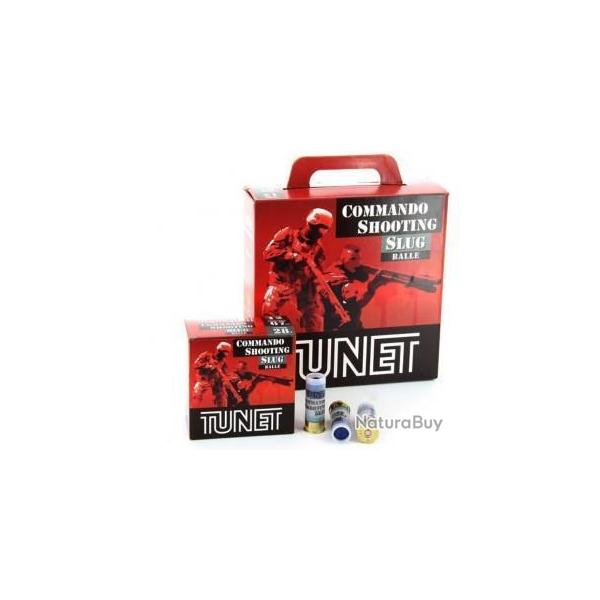 Cartouche TUNET commando shooting cal.12 par 100