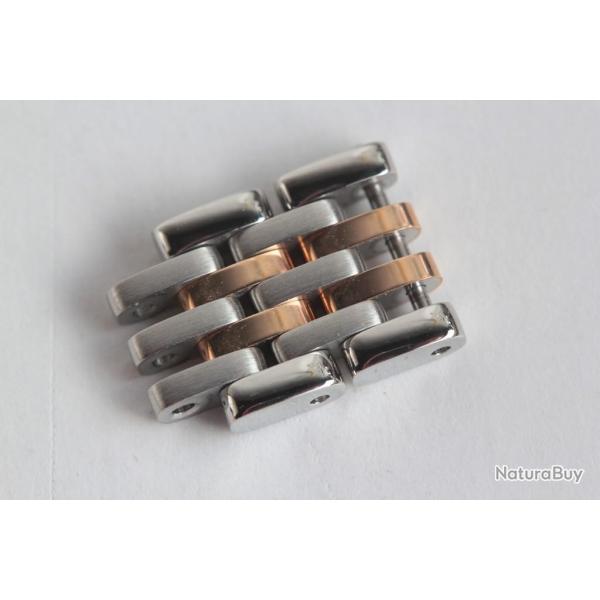 LONGINES Maillons montre Elegant collection acier or 11 mm