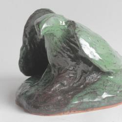 Aigle c&eacute;ramique sign&eacute;