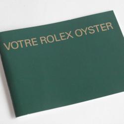 ROLEX Livret Votre Rolex Oyster 2004 booklet