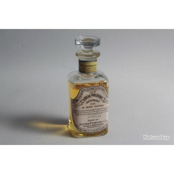 Eau de Cologne vintage Aucoin Perfume New Orleans