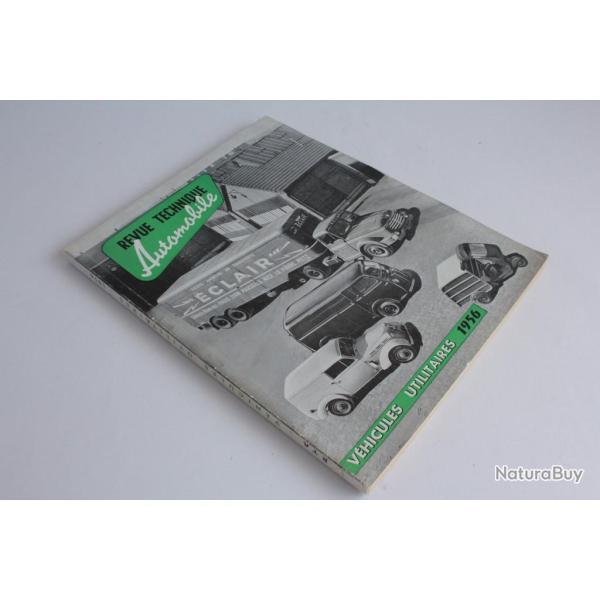 Revue technique automobile V�hicules Utilitaires 1956
