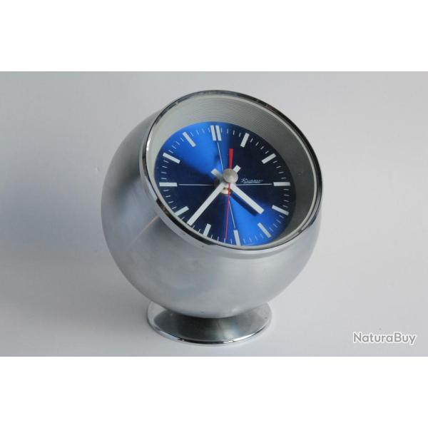 Horloge boule vintage Richter Electric Space Age Allemagne 1970