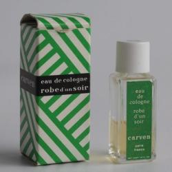 Flacon miniature Eau de Cologne Robe d'un soir Carven