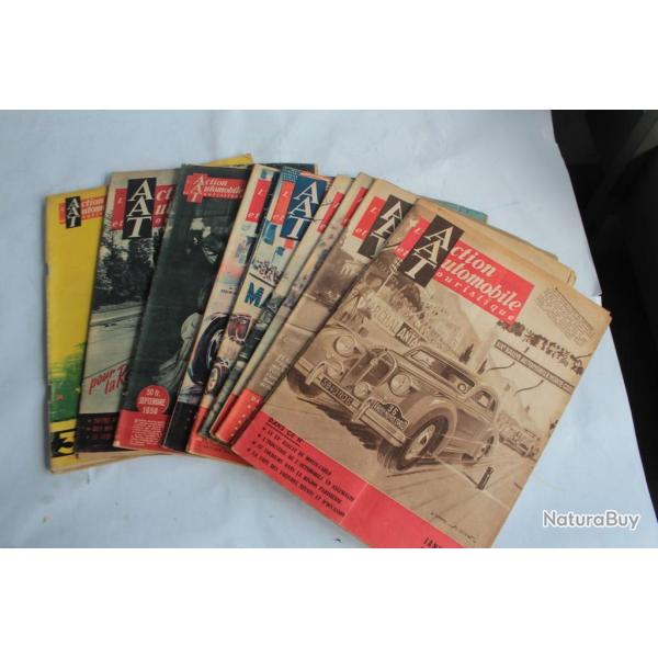 Revues L'Action Automobile et Touristique 1950