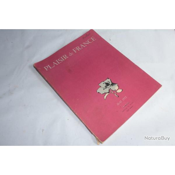 Revue Plaisir de France Numro Mai 1952