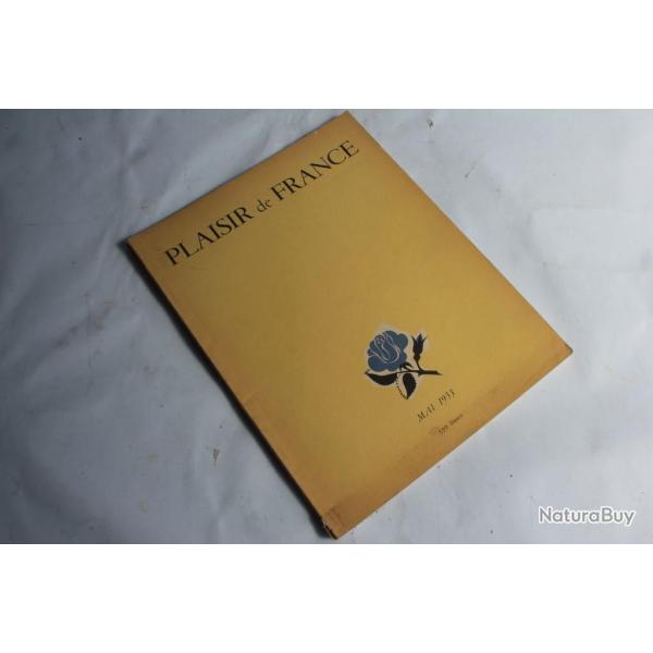 Revue Plaisir de France Numro Mai 1953