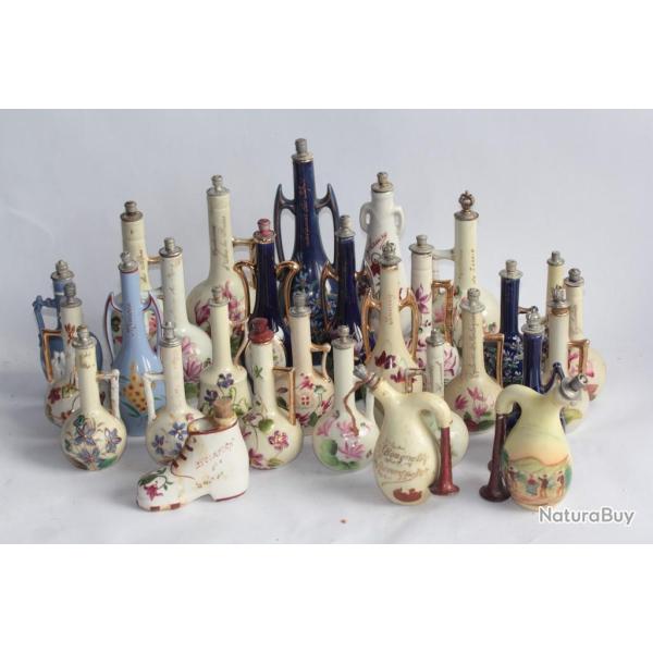 Collection 29 Flacons � parfum porcelaine
