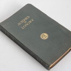 Livre Aciéries de Longwy Album des produits vendus 1927
