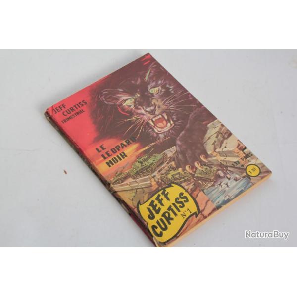 BD Le leopard noir trimestriel n1 Jeff Curtiss 1962