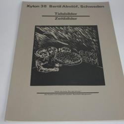 Portfolio Bertil Almof, Schweden Tidsbilder Xylon 38 Gravures 1976