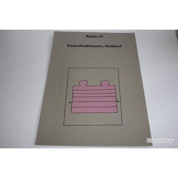 Portfolio Cees Andriessen, holland Xylon 41 Gravures 1977
