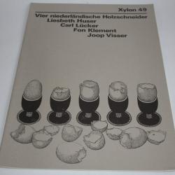 Portfolio Vier niederländische Holzschneider Xylon 49 Gravures 1979