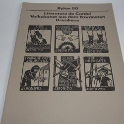 Portfolio Literatura de Cordel Volkskunst Xylon 50 Gravures 1983