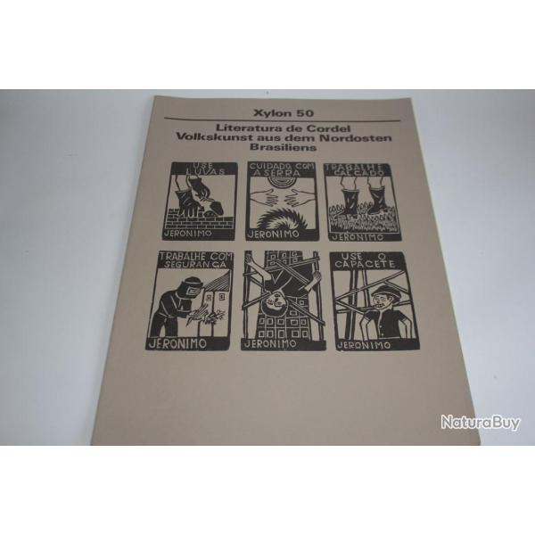 Portfolio Literatura de Cordel Volkskunst Xylon 50 Gravures 1983