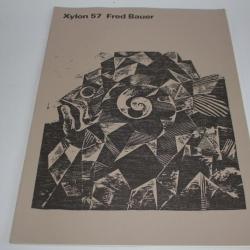 Portfolio Fred Bauer Xylon 57 Gravures 1982