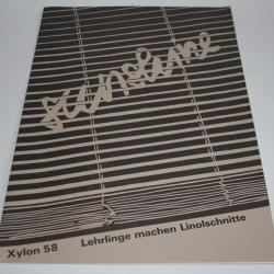 Portfolio Lehrling machen Linolschnitte Xylon 58 Gravures 1982