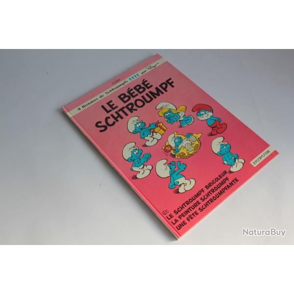 BD histoire de Schtroumpfs T12 Le bb Schtroumpf  Peyo EO 1984