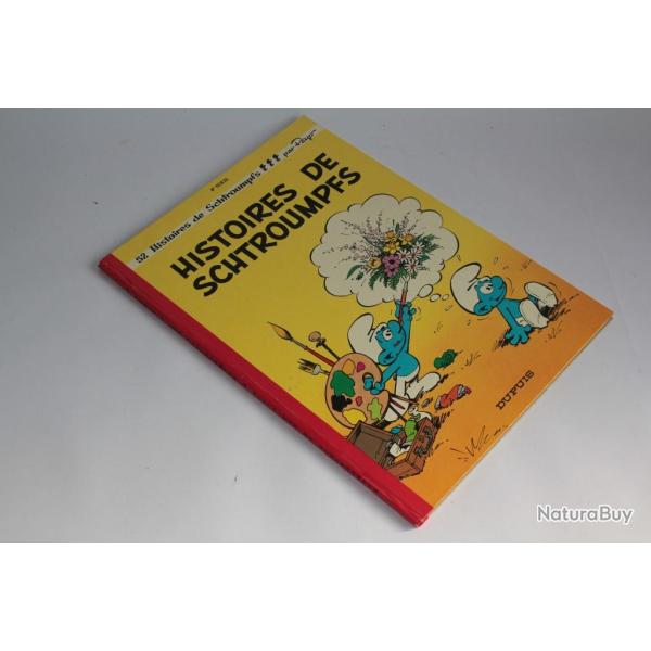 BD histoire de Schtroumpfs T8 Histoires de Schtroumpfs Peyo EO 1972