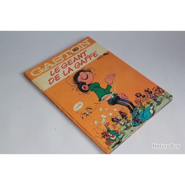 BD Gaston le gant de la gaffe T10 Frauquin EO 1972