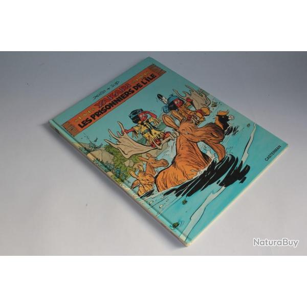 BD Yakari Les prisonniers de l'ile T9 Derib et Job EO 1983