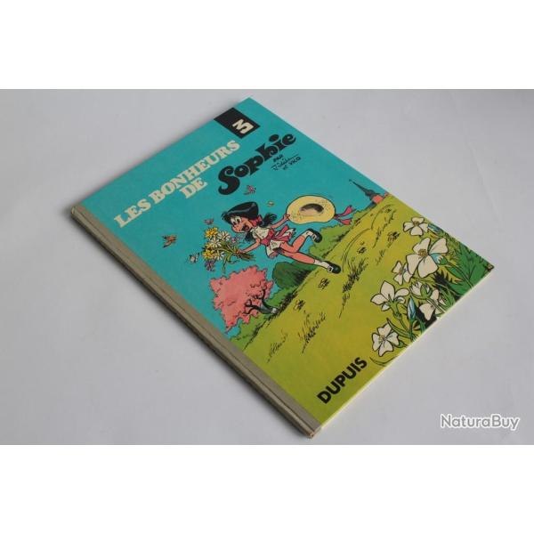 BD Les Bonheurs de Sophie T3 Jidhem EO 1969