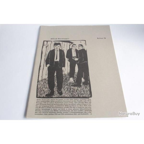 Portfolio Alfred Bernegger Xylon 76 Gravures 1988
