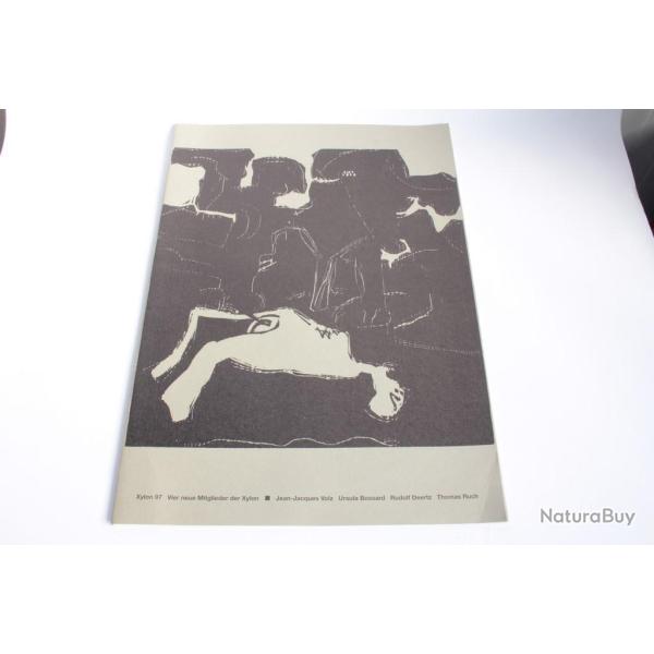 Portfolio Jean jacques Volz Xylon 97 Gravures 1995